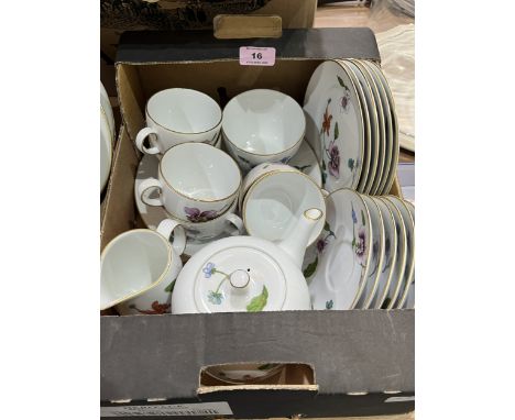 A quantity of Royal Worcester Astley pattern ceramics