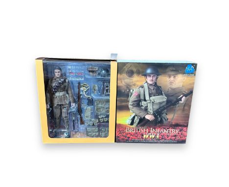 DID (Dragon-in-Dreams) WWI British Infantry Albert Brown No. B-11001, 1/6th scale (approx. H30cm) dressed action figure, gene