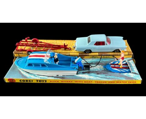 Corgi The Riviera gift set No. GS31, generally excellent in excellent to good plus box including inner plinth &amp; packing p