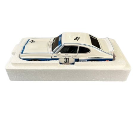 Minichamps 1/18th scale Ford Capri RS 3100 Norisring DRM 1975 - J. Mass No. 180 758031, generally excellent in excellent box 