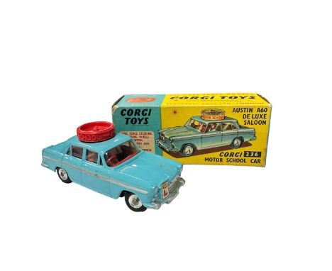 Corgi Austin A60 Driving School No. 236, generally excellent to good plus in good plus box (pencil marking 5/6 to one end), w