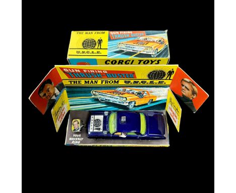 The Man from Uncle Thrush-Buster No. 497, generally excellent in good plus box (small tears to both end flaps) including pict