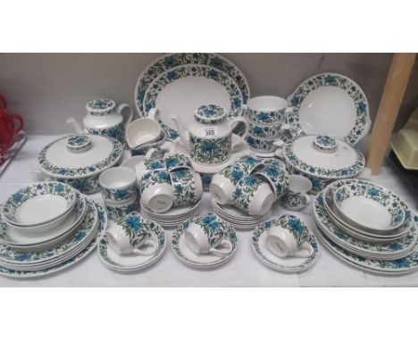 A large quantity of Midwinter tea and dinner ware