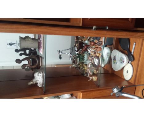 A quantity of china animals and other animals including Wade