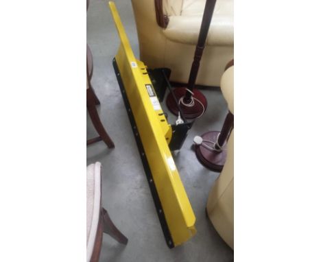 A John Deere 54 quick hitch blade snow plough for tractor