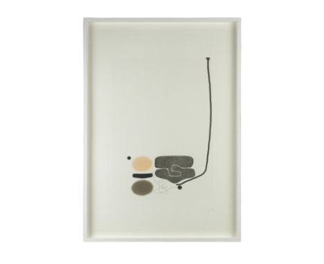 Points of Contact signed with initials and dated '72' (lower right) lithograph 89 x 59cmFootnote: Provenance: The John Ady Co