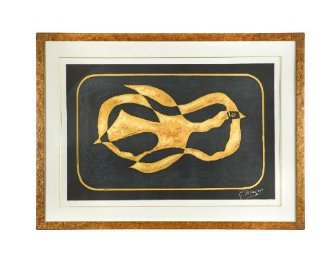 Boréade with studio blindstamp and numbered 87/150 (lower left) lithograph 75 x 111cm