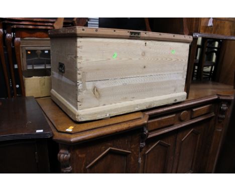 A 19th Century pine trunk