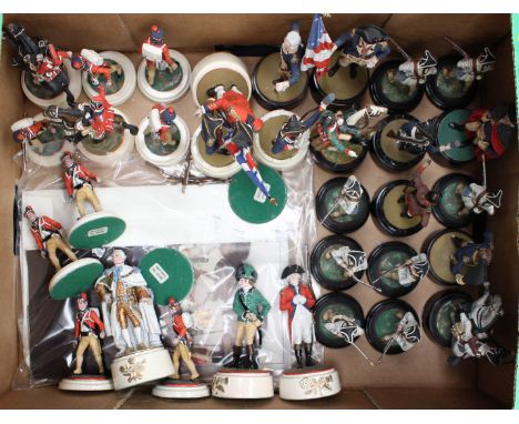 American revolution chess set, No. 40 from limited edition by The Library of Imperial History (one box) 