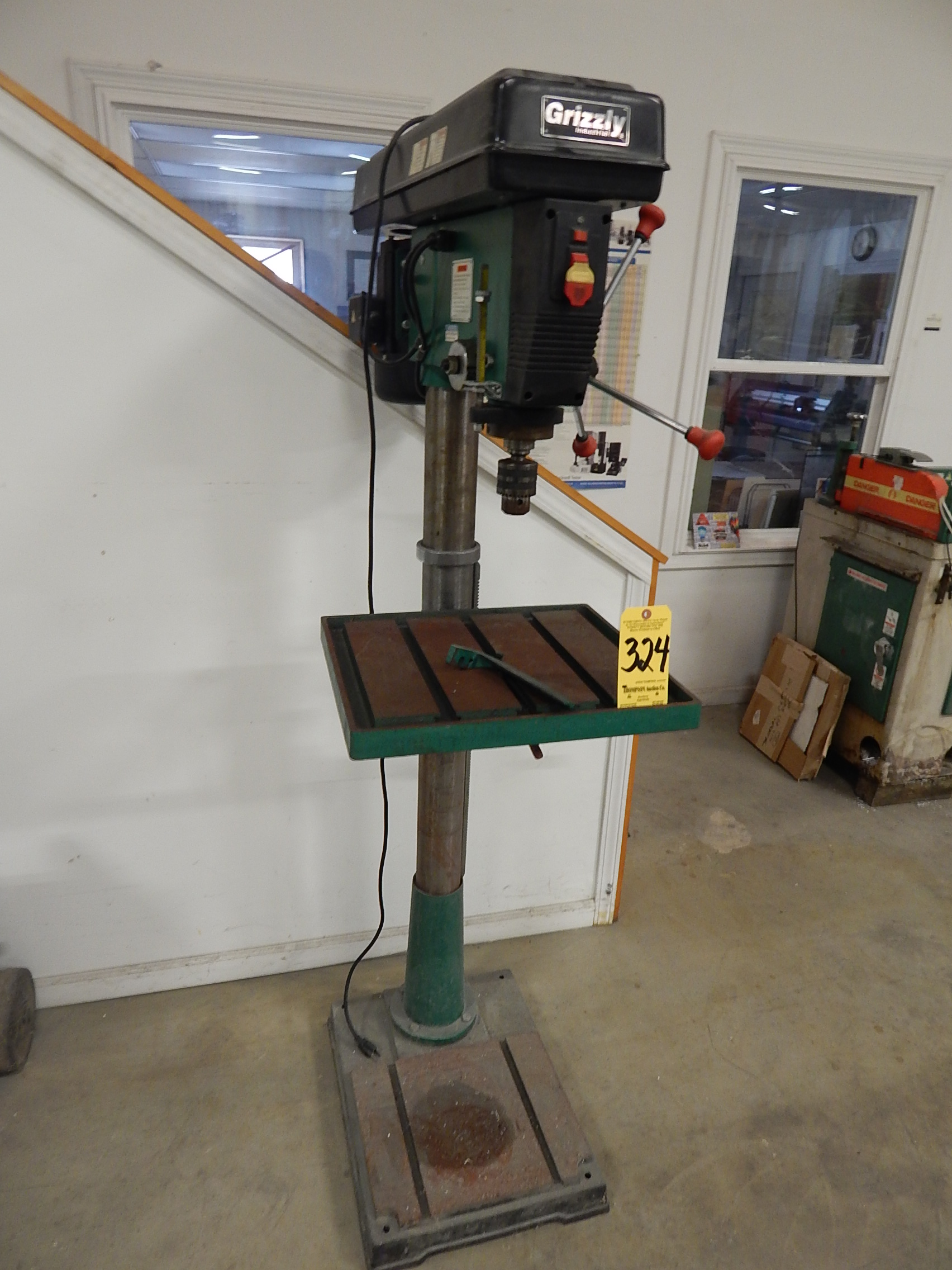 Grizzly Model G7948 20" Step Pulley Floor Model Drill Press, s/n 14144