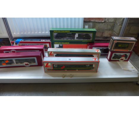 Lima - 1 x Deltic Loco 20 512M, 1 x Class 47 diesel Loco 20 5210, 1 x diesel Loco 205065A1 - Relica Railways - 1 x BR Modifie