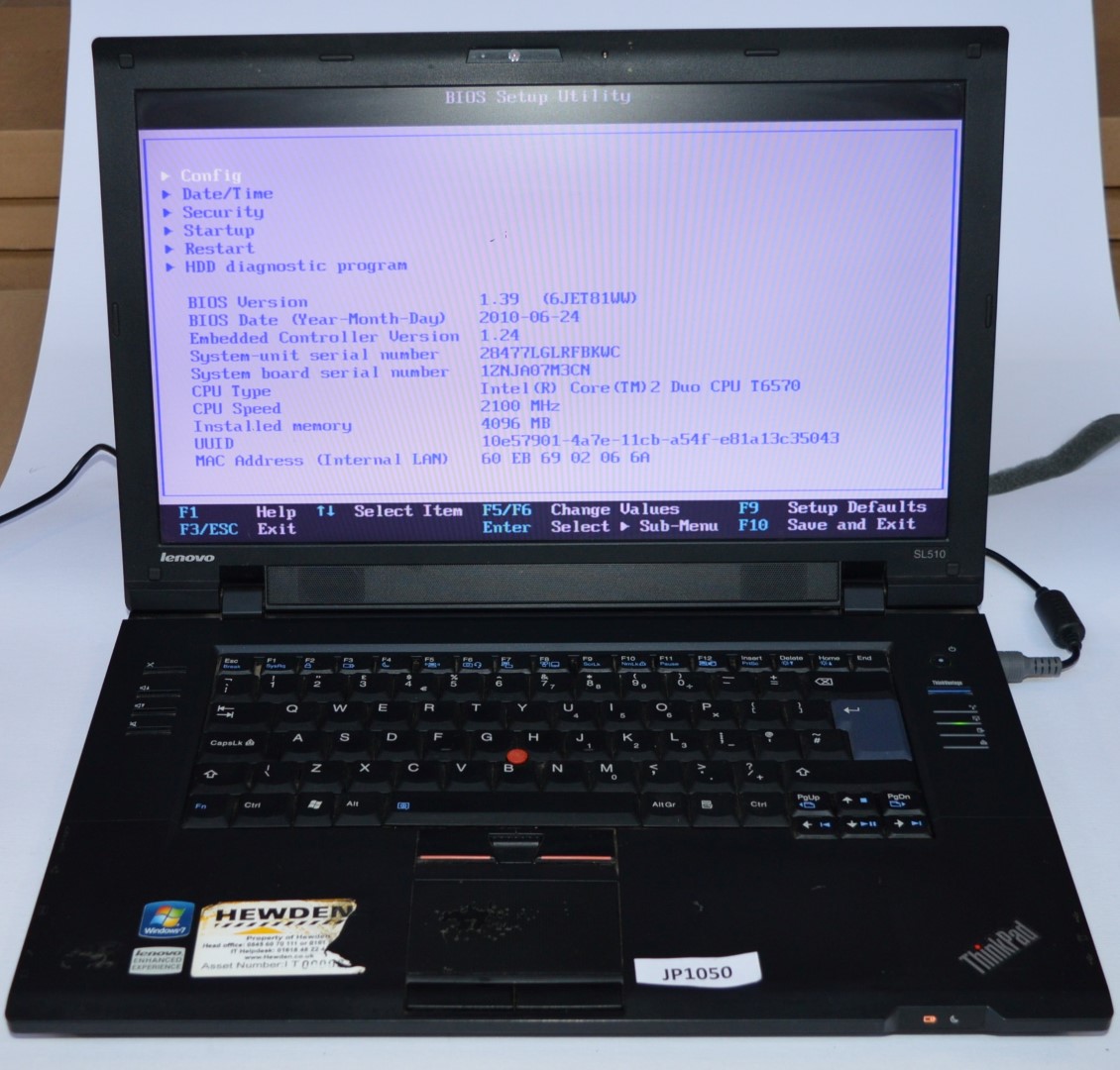 Lenovo thinkpad sl510 апгрейд процессора