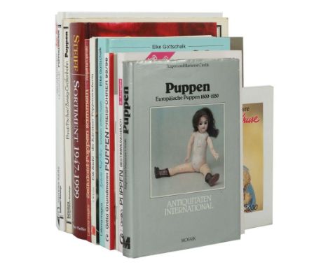 11 Bücher | Puppen &amp; Steiffu.a. best. aus: Pfeiffer, Steiff-Sortiment 1947-1999; Cieslik's Puppen-Bestimmungsbuch, 1989; 