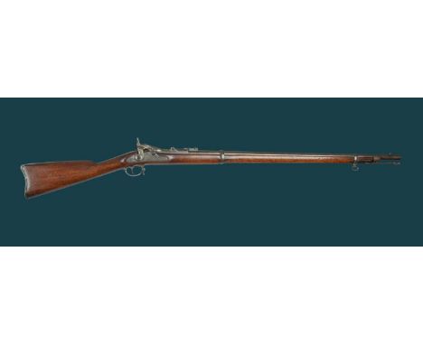 Springfield Armory: a .50-70 Model 1870 'trapdoor' service rifle, serial number 48075, barrel 32.5 in., forward-hinged breech