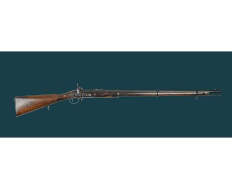 Royal Small Arms Factory Enfield: a rare .451 Pattern 1862 Whitworth trials rifle, barrel 36 in. with 6-sided polygonal rifli