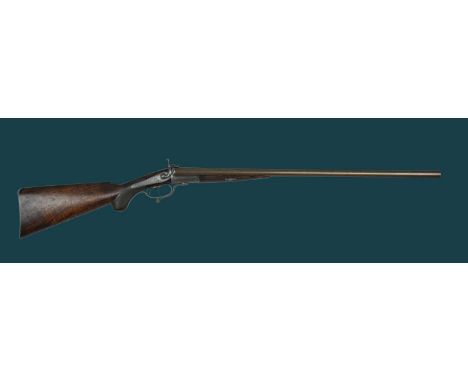 E.M. Reilly &amp; Co: a 14 bore pinfire double shotgun, serial number 15127, twist barrels 28 in., top rib inscribed 'E. M. R