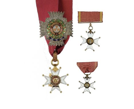 The order insignia of Major-General Sir George Colt Langley, KCB, Deputy Adjutant-General Royal Marines 1862-67 and decorated
