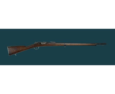 Manufacture d'armes de Saint-Étienne: an 11x59mmR French Model 1866/74 Gras bolt action service rifle, serail number M 77093,