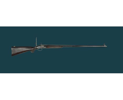 C Ingram and John Rigby & Co.: a superb .451 percussion match rifle with provenance to the Captain Arthur Blennerhassett Leec