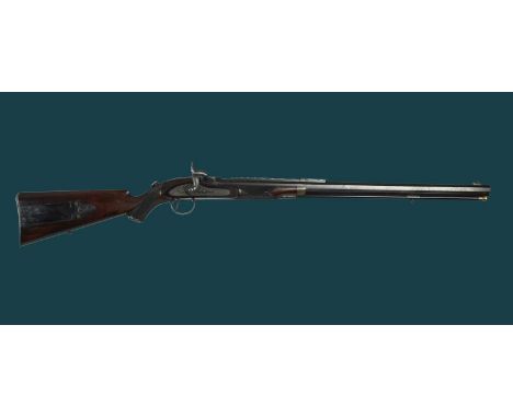 Westley Richards: a fine .450/.483 'Monkey Tail' capping breech-loading sporting rifle, serial number 4471, octagonal barrel 
