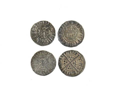 Edward I (1272-1307), two silver pennies: i) long cross type, London, rev. voided cross, PHELP ON LUND, near very fine; ii) n