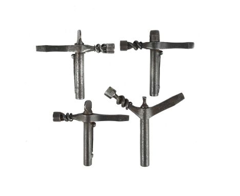 Three Pattern 1853 rifle type combination tools, T-shaped, Other Ranks' type without cramps, incorporating nipple wrenches, p