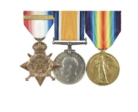The poignant Battle of the Marne casualty Great War trio to 2nd Lieutenant (later Captain) the Honourable Gerard Philip Monta