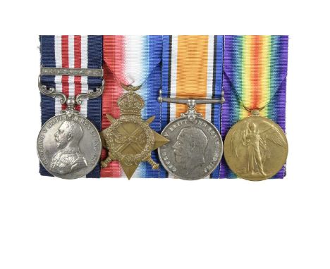 The First Battle of the Somme double M.M. group to Sergeant Joseph Gregg, Loyal North Lancashire Regiment: Military Medal wit