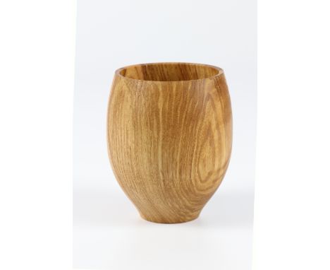 Mike Nish (USA) ash vessel 10x8cm. Signed
&nbsp;
"I am very fortunate and grateful to be a part of this tribute to Ray Key wh