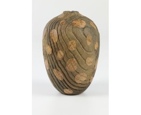 Pepe Lopez Rubio (Spain) coloured and textured hollow form 12x8cm. Signed
&nbsp;
Luckily, I met Ray Key in August, 2015 at Lo