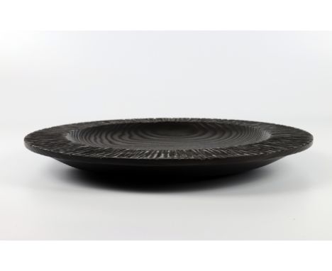 Merryll Saylan (USA) caarved and coloured ash platter 4x35cm. Signed
&nbsp;
In Honour of Ray Key
I had me Tay Key at conferen