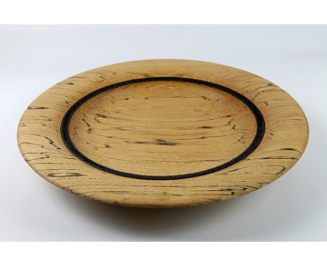 Mick Hanbury (UK) spalted beech platter 7x49cm. Signed
&nbsp;
The first time I met Ray Key was at a show in Derbyshire where 
