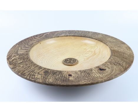 Joe Laird (Ireland) ash platter 9x50cm. Signed
&nbsp;
Many years ago (more than I care to remember) I attended a woodturning 