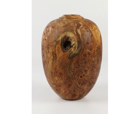 Colwin Way (UK) burr elm hollow form 19x13cm. Signed
My earliest recollection of Ray was way back in the mid 80’s when I was 