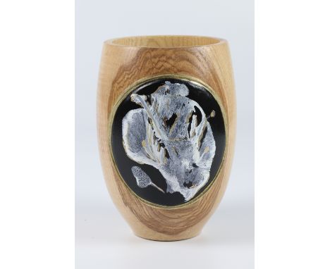 John Boyne-Aitken (UK) decorated ash vessel 7x12cm. Signed
&nbsp;
The Ray Key collaboration
It must be over 30 years ago sinc