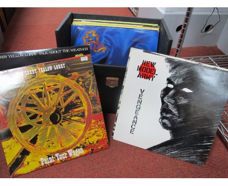 Punk, New Wave LPs, to include Red Lorry Yellow Lorry - Talk About The Weather, and Paint Your Wagon, New Model Army - Vengea
