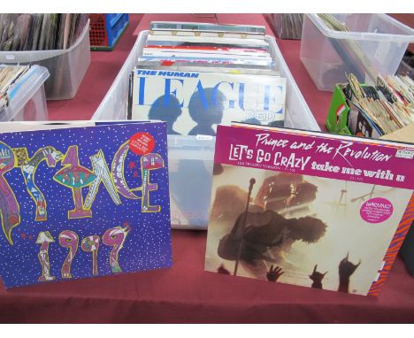 Approximately 100 12" Singles From Over The Decades, such as Primitives, T-Rex, Deacon Blue, U2, Prince, The Human League, Ne