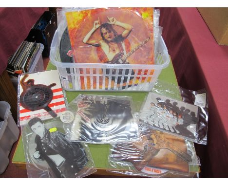 Approximately Seventy 12" and 7" Picture Disc Singles, including artists such as Prince, The Rolling Stones, Madness, AC/DC, 