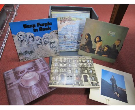 Rock Interest LPs Twelve Albums, to include Free - Fire and Water (Island ILPS 9120, 1970, 1st UK pressing), Deep Purple  In 