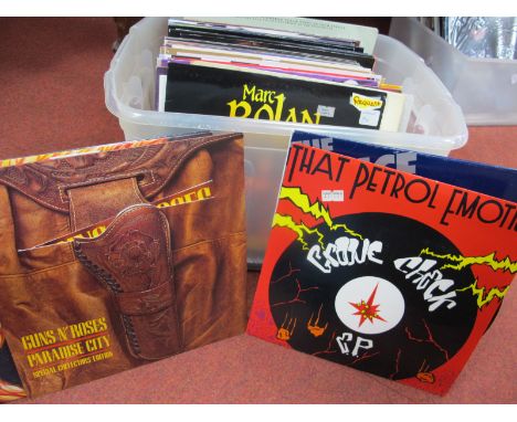 10" Vinyl Releases, approximately sixty titles, to include The Police - Reggatta de Blanc, New Model Army, Guns n' Roses, Sco