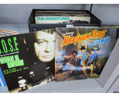 Punk and New Wave Interest L.P's, twenty eight albums to include GBH - City Baby, Attached By Rats, Rezillos - Can't Stand Th