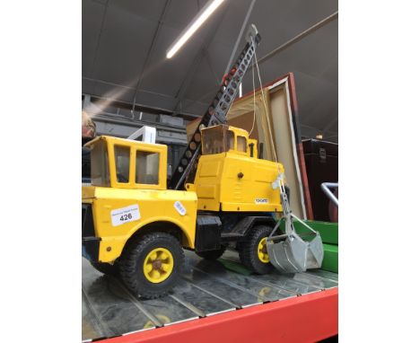 A vintage Tonka truck 