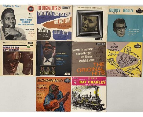 50s/60s R&amp;R/R&amp;B/BLUES EPs. Terrific selection of 10 x original title UK pressing EPs often in superlative condition. 