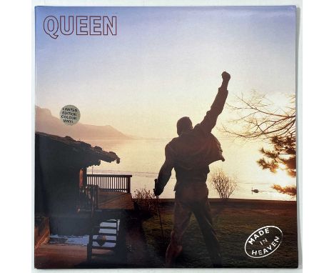 QUEEN - MADE IN HEAVEN LP (OG WHITE VINYL - 724383608812). A lovely example of Queen - Made In Heaven (original white vinyl, 