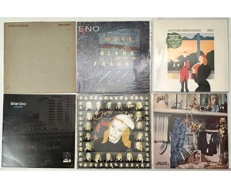 ENO &amp; KRAFTWERK - LP PACK. A pack of 20 x LPs by Brian Eno / Kraftwerk. Titles include Brian Eno inc Discreet Music (OBS3