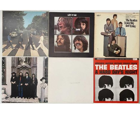 THE BEATLES/ROLLING STONES - LP COLLECTION. Top collection of 18 x LPs from The Beatles and Stones. Mainly later Canadian/Nor