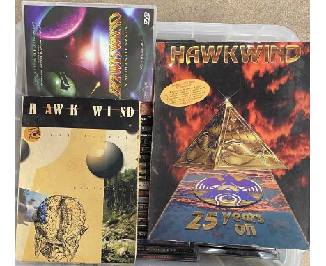 HAWKWIND - CD COLLECTION. Fantastic collection of around 70 x CDs to include a few DVDs and box sets. Titles include Ambient 