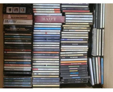 CD COLLECTION (ROCK/POP/SOUL). Diverse taste with this collection of around 400 x CDs. With albums from the likes of The Roll