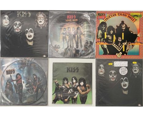 KISS - PRIVATE RELEASED LP PACK. A quality selection of 10 privately released LPs by Kiss. Can include live, studio, demo mat