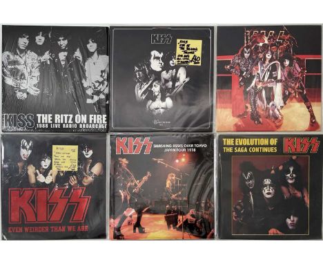 KISS - PRIVATE RELEASED LP PACK. A magical selection of 11 privately released LPs by Kiss. Can include live, studio, demo mat